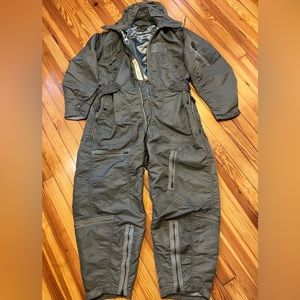 Vintage CWU-1/P Coveralls 1950's USAF issued flight suit